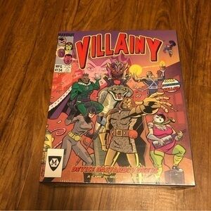 Mayfair Games Villainy: Diabolical Doom-Dealing Doers of Dastardly Deeds Board